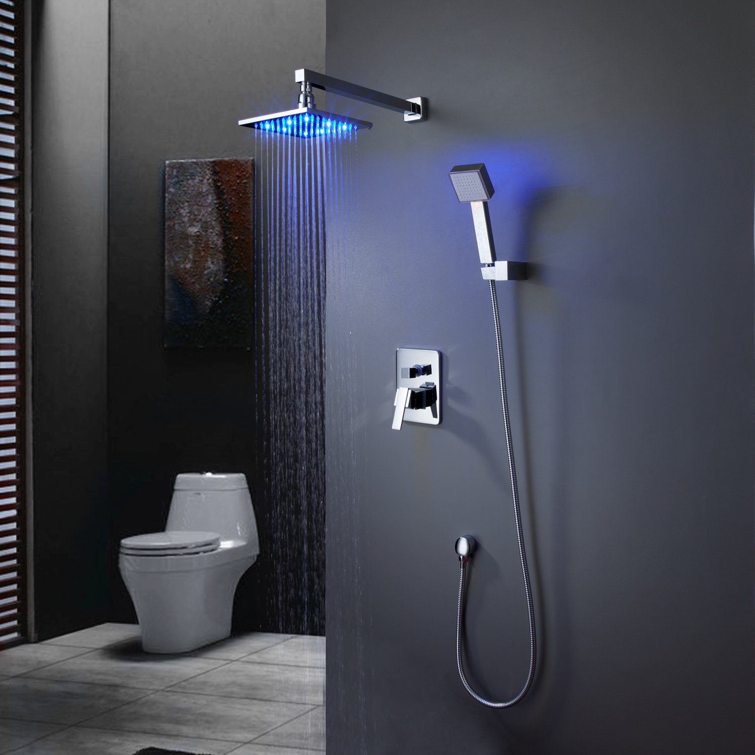 Installation Instructions for LED Mixer Shower Head With Thermostatic Mixer